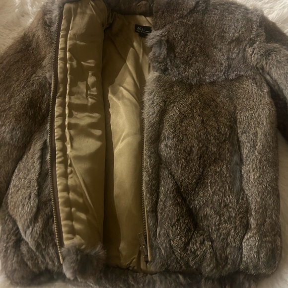 Niki Luxurious Rabbit Fur Jacket with 100% Satin Lining. - Picture 7 of 7